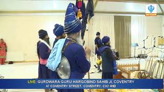 LIVE GURUDWARA GURU HARGOBIND SAHIB JI COVENTRY CV2 4ND [upl. by Alenas910]