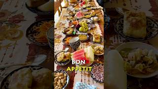 Viral Uzbekistan Holiday Table  Traditional Festive Food amp Decor [upl. by Atnoled]