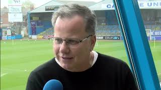 Tom Piatak on Brunton Park development training ground progress season ticket prices and more [upl. by Yetak714]