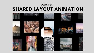 Smooth Layout Transitions with Framer Motion and Gatsby  AnimateSharedLayout [upl. by Kcolttam542]