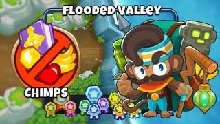 Flooded Valley CHIMPS WalkthroughGuide  Bloons TD6 [upl. by Ohce]