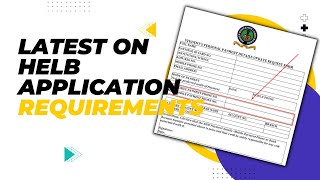 Latest On HELB Application Requirements 2024 [upl. by Karoly]