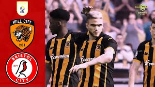 Hull City v Bristol City Highlights  EFL Championship 202425 [upl. by Eciruam]