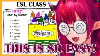 They Thought Japanese Was Irys’s First Language so They Sent Her to ESL Class Hololive EN [upl. by Manolo]