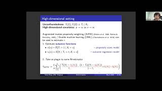 Yuhao Wang Rootnconsistent estimators for average treatment effect with minimal sparsity [upl. by Sorrows597]