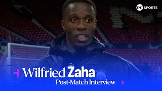 Man United 23 Galatasaray PostMatch  Wilfried Zaha reflects on stunning Champions League win 🎥 [upl. by Adriena]