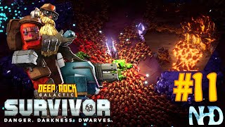 Lets Play Deep Rock Galactic Survivor Warthog Auto 210 Mastery Magma Core  Engineer 11 [upl. by Nireves]