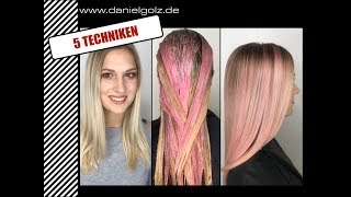 Trend Haarfarben und Technik [upl. by Ellatsyrc]