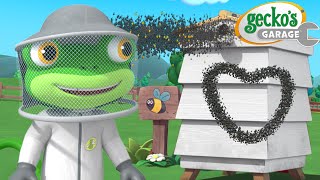 Beekeper Gecko  Geckos Garage  Cars amp Truck Videos for Kids [upl. by Ettenajna598]