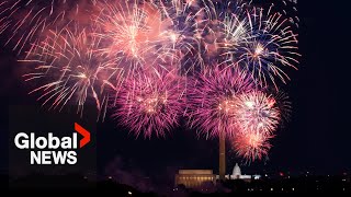 4th of July Washingtons annual Independence Day Fireworks display at National Mall  FULL [upl. by Philemon]