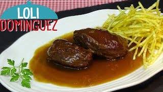 CARRILLERAS DE CERDO EN SALSA SÚPER TIERNAS Loli Domínguez  RECETA TRADICIONAL RECETAS [upl. by Grizel]