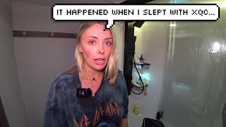 Corinna Kopf says that xQc had a night terror when they slept together [upl. by Abdul]