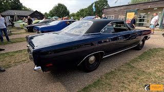 Brooklands American Day 2024 1969 Plymouth Sport Satellite and a Corvette C7 [upl. by Kciredes]