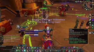 SOD WOW ST raid Resto heal POV  semi guild run [upl. by Ollehto878]