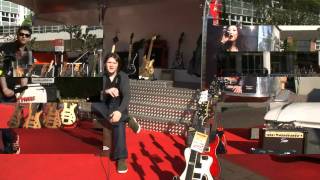 Musikmesse 2011 Fame Cajon Topseller Live Demo english [upl. by Ittak706]