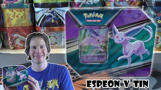 Espeon V Heroes Tin Opening [upl. by Terrie]