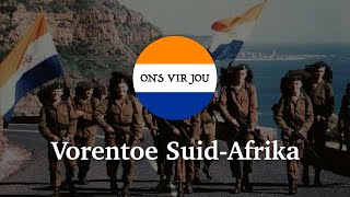 Vorentoe SuidAfrika Lyrics  English translation [upl. by Zinck]