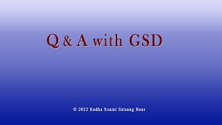 Q amp A with GSD 103 with CC [upl. by Wit]