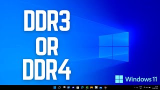 How to check the RAM type DDR3 or DDR4 in Windows 11 [upl. by Nuzzi]