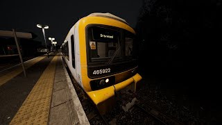 5L03 Slade Green Depot to Gravesend  Southeastern High Speed  TSW 5  Azurelmp [upl. by Nnairrek]