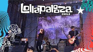 Tenemos Explosivos  En Vivo Lollapalooza Chile 2024 STREAM COMPLETO HD [upl. by Aloise]