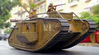 British WWI MkIV is Coming to Town [upl. by Kehr]