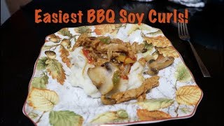 Easiest Barbecue Soy Curls Vegan [upl. by Highams751]