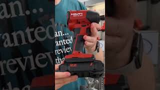 NEW HILTI NURON SID 622 Impact Driver DEMO [upl. by Amaras]