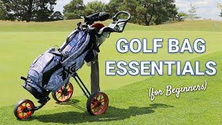 10 Things you NEED in your golf bag  Beginners Guide [upl. by Godard]