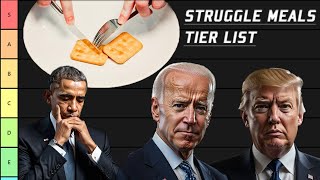 PRESIDENTS RANK STRUGGLE MEALS [upl. by Siednarb157]