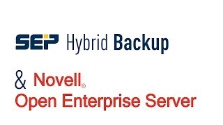 Novell Open Enterprise Server OES Backup amp Restore LangEN  SEP sesam Tutorial [upl. by Keverian14]