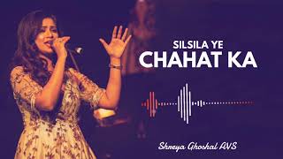 Silsila Ye Chahat Ka  Devdas  Shreya Ghoshal  AVS [upl. by Gildus]