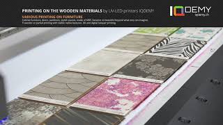 IQDEMY Printing on the wooden materials [upl. by Aicrag540]