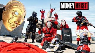 PARKOUR VS MONEY HEIST 6  POLICE No ESCAPE from BAD GUYS chase BELLA CIAO REMIX  Epic POV [upl. by Othella]