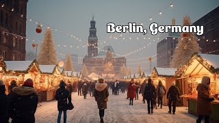 Berlin Weihnachtsmarkt auf dem Breitscheidplatz an der Gedächtniskirche ▶︎15min [upl. by Jennica260]