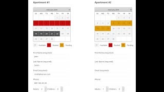 Booking Calendar Legacy Version  Premium versions overview [upl. by Lebasiram]