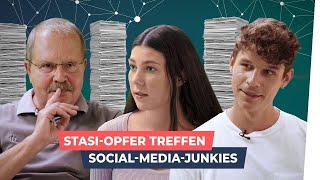 Ständig beobachtet StasiOpfer treffen FacebookUser [upl. by Airrej]