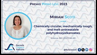 Premio Primo Levi 2023 Miriam SCOTI [upl. by Martres]