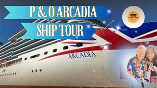 P amp O ARCADIA ship tour in 2024 arcadia shiptour cruiseship cruise [upl. by Buderus]