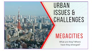 What are megacities [upl. by Owain]