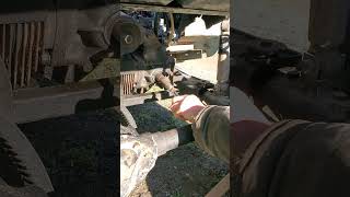 remove broken bolt from clutch shaft on a harley davidson painted golf cart grandpasgarage [upl. by Nisay]