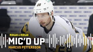 Marcus Pettersson Micd Up in New Jersey  Pittsburgh Penguins [upl. by Annert]