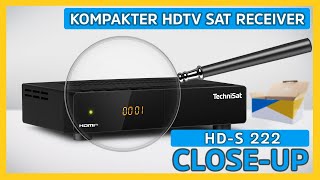 HDS 222  HDTV DIGITALSATRECEIVER  TechniSat [upl. by Ellives]