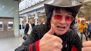 FINALLY PIANO PLAYERS UNITE at St Pancras Station  LONDON [upl. by Dunkin]