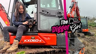 REVIEW Does the Kubota KX0605 Pass The Digger Girl Test [upl. by Ehtyde582]