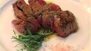 Ricette carne Tagliata di vitello al rosmarinouChefTV [upl. by Gaskill]