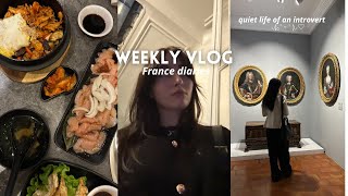 a week in my life ☕  chill vlog cooking museum food cleaning [upl. by Akeit]