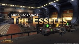 SWTOR The Esseles Flashpoint  Light Side Choices [upl. by Ayikin166]