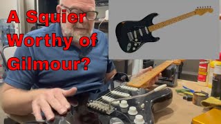 Could David Gilmour Rock A Squier Stratocaster [upl. by Esetal]