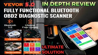 Is VEVOR Bluetooth 50 the Best OBD2 Scanner  Honest Review and Demo [upl. by Marian]